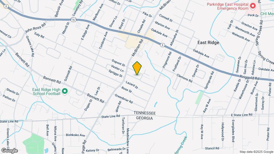 5317 Spriggs St Map and Location Details