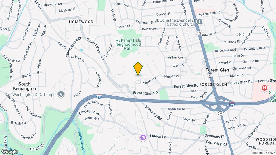 2503 Holman Ave Map and Location Details