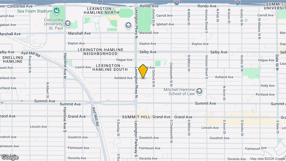 1076 Ashland Ave Mapa y Detalles de la Ubicación