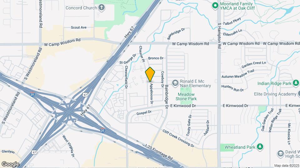 3027 Appaloosa Dr Map and Location Details