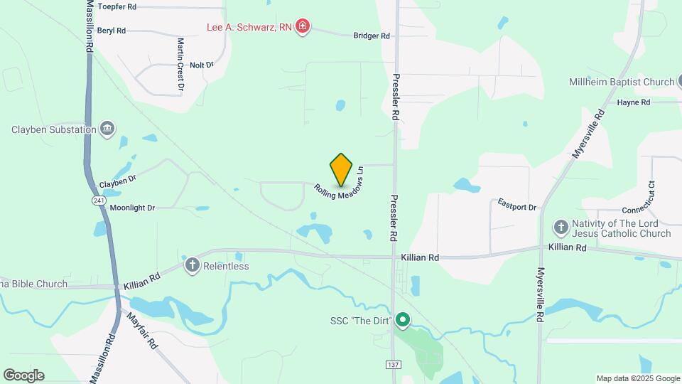 2069 Rolling Meadows Ln, Unit 2069 Map and Location Details