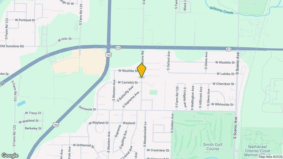 1995 S Farm Rd Map and Location Details