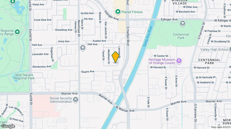 11875 Wisteria Ave Map and Location Details