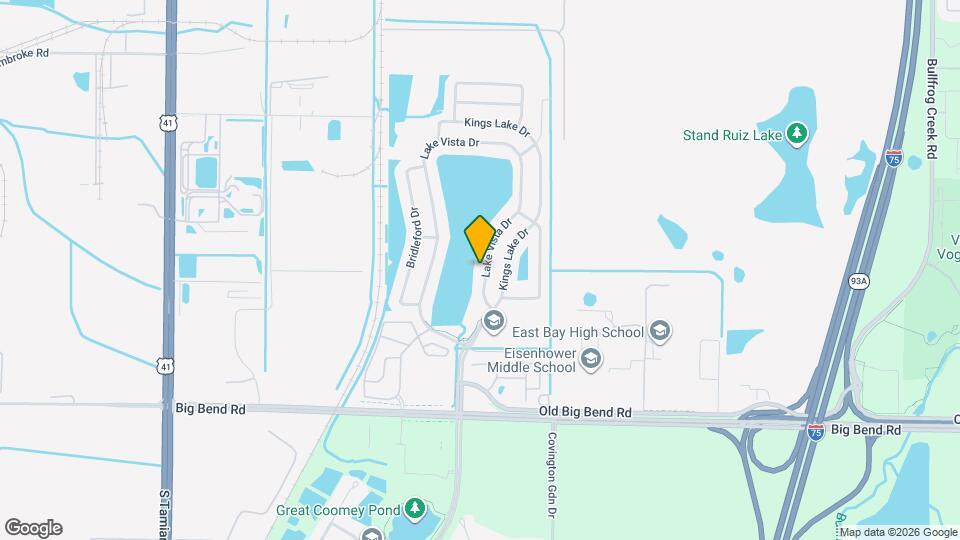 12937 Lake Vista Dr Map and Location Details