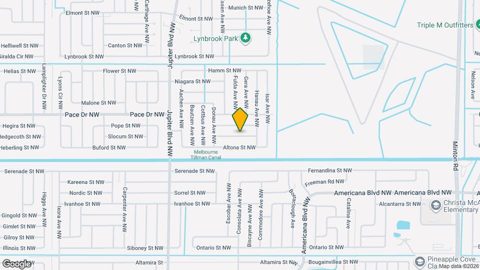 673 Bremerhaven St NW Mapa y Detalles de la Ubicación