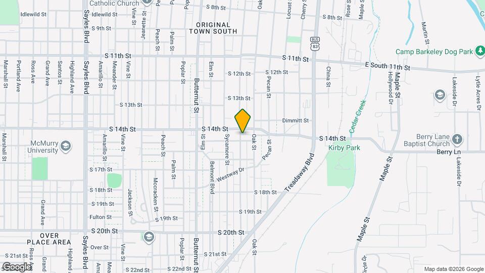 1425 Chestnut St Map and Location Details