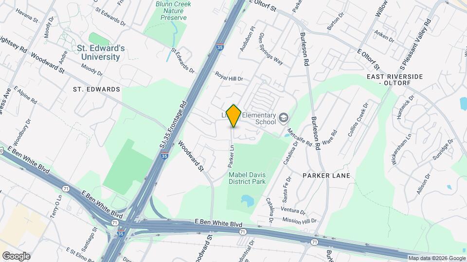 3111 Parker Ln Map and Location Details