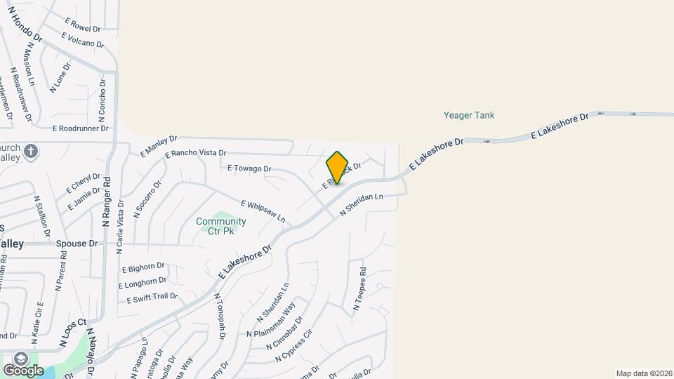 9766 E Lakeshore Dr Map and Location Details