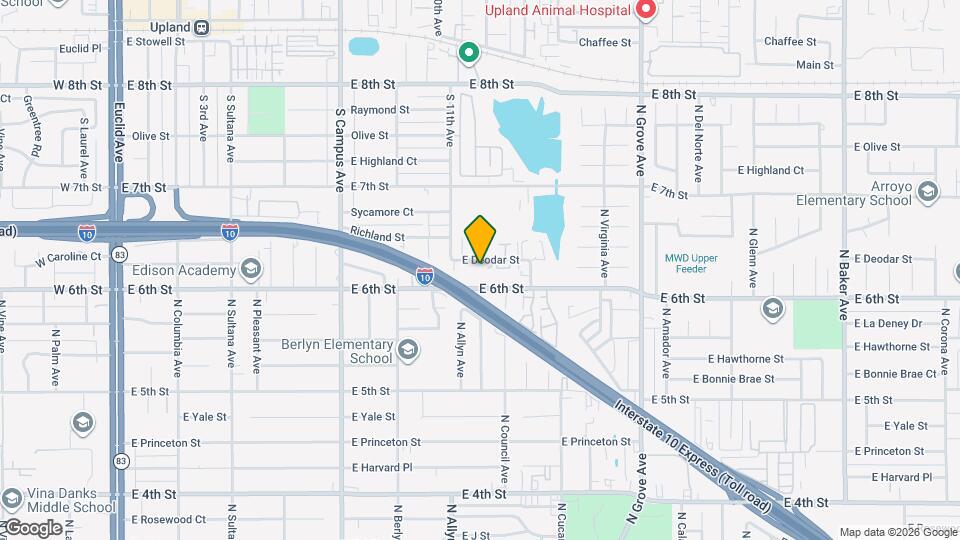 931 E 6th St Mapa y Detalles de la Ubicación