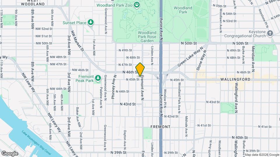 4501 Fremont Ave N Map and Location Details