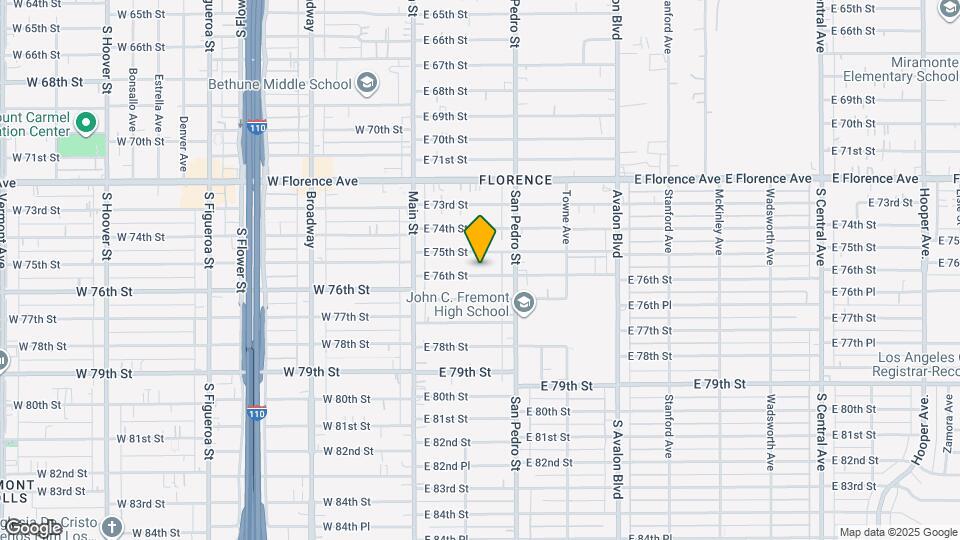 219 E 76th St Map and Location Details