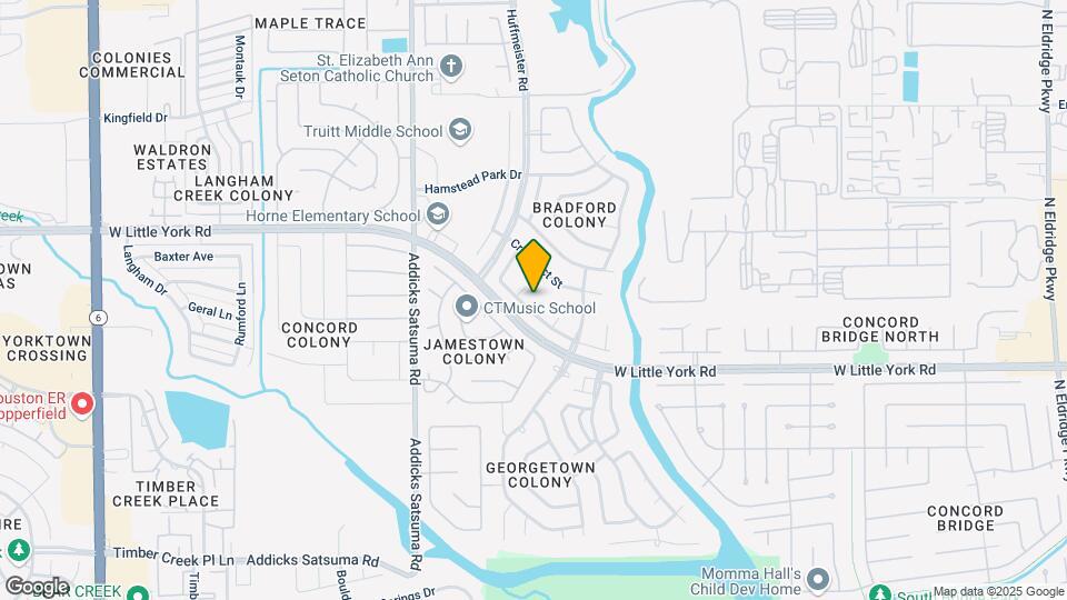 6307 Briar Cross Ct Map and Location Details