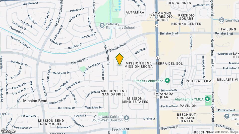 7119 Rio Blanco Dr Map and Location Details