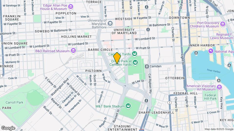 645 Washington Blvd Map and Location Details