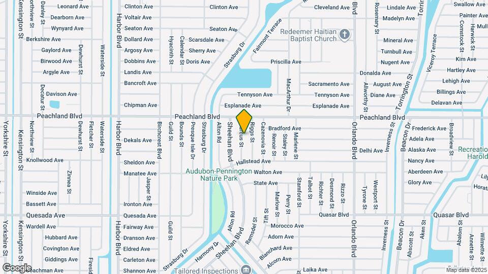 1058 Marcus St Map and Location Details