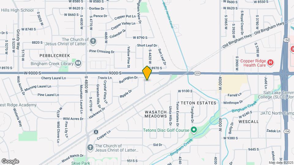 9051 Corliss Ave Map and Location Details