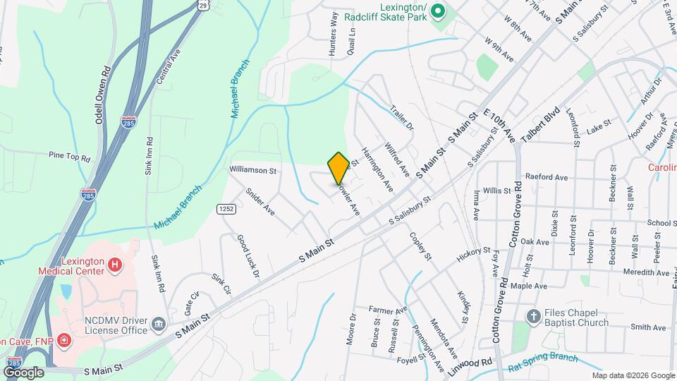 101 Fowler Ave Map and Location Details