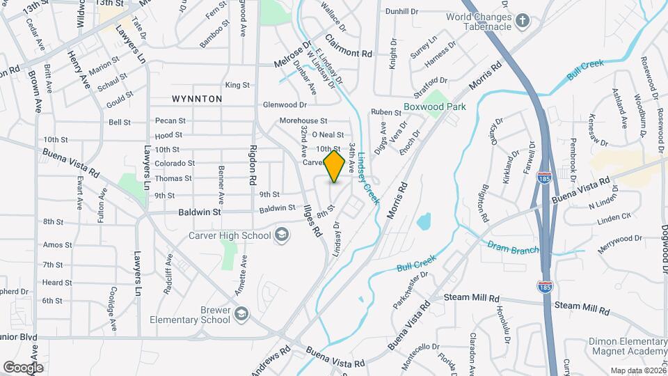 822 33rd Ave Map and Location Details