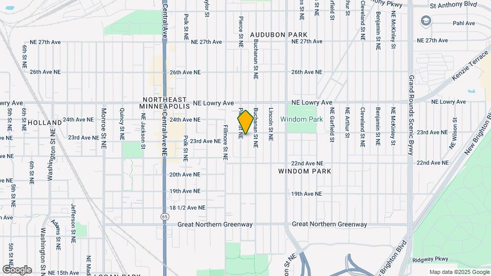 2243 Pierce St NE, Unit 1 Map and Location Details
