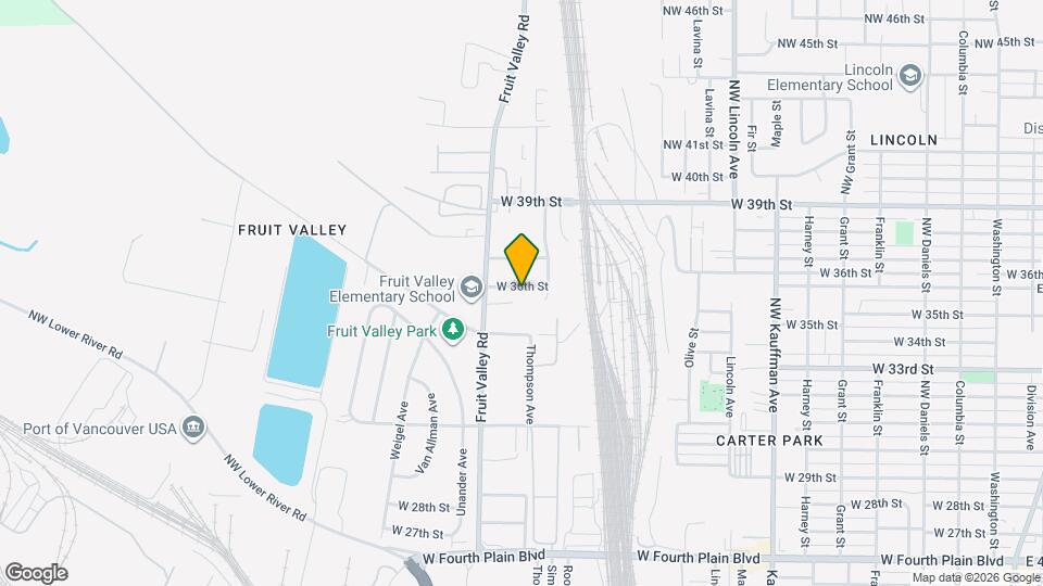 1915 W 36th St Map and Location Details