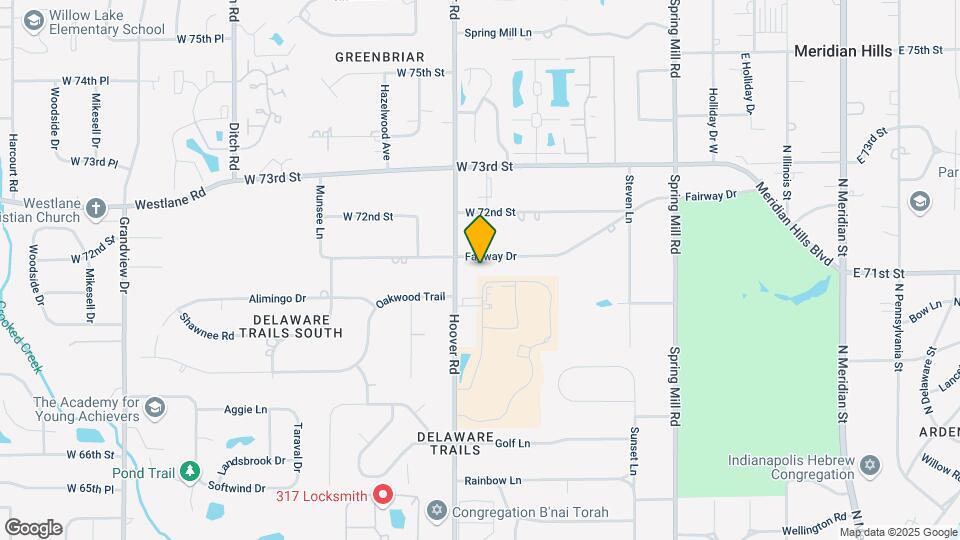 815 Fairway Dr Map and Location Details