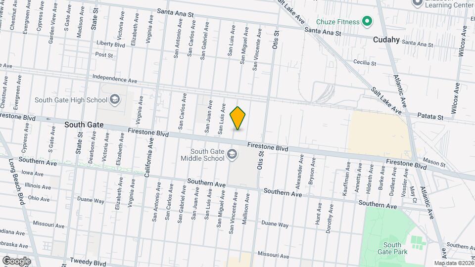 8688 San Miguel Ave Map and Location Details