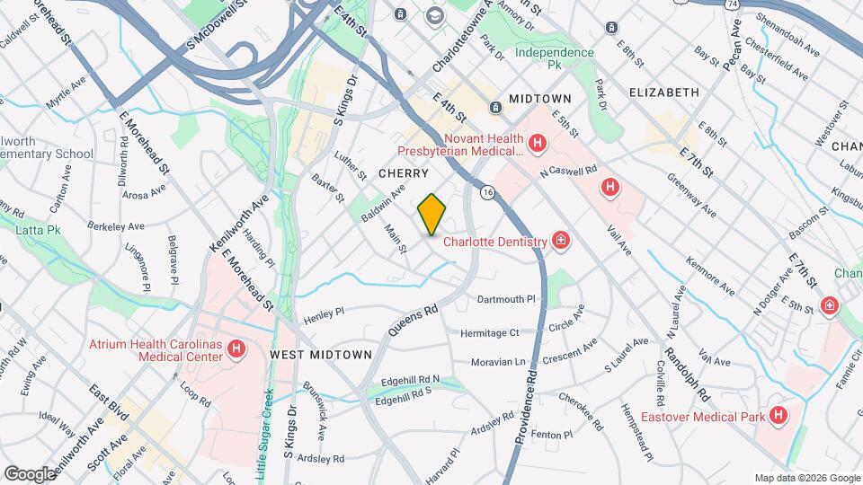 1819 Luther St Mapa y Detalles de la Ubicación