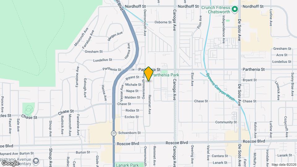 8569 Remmet Ave Map and Location Details