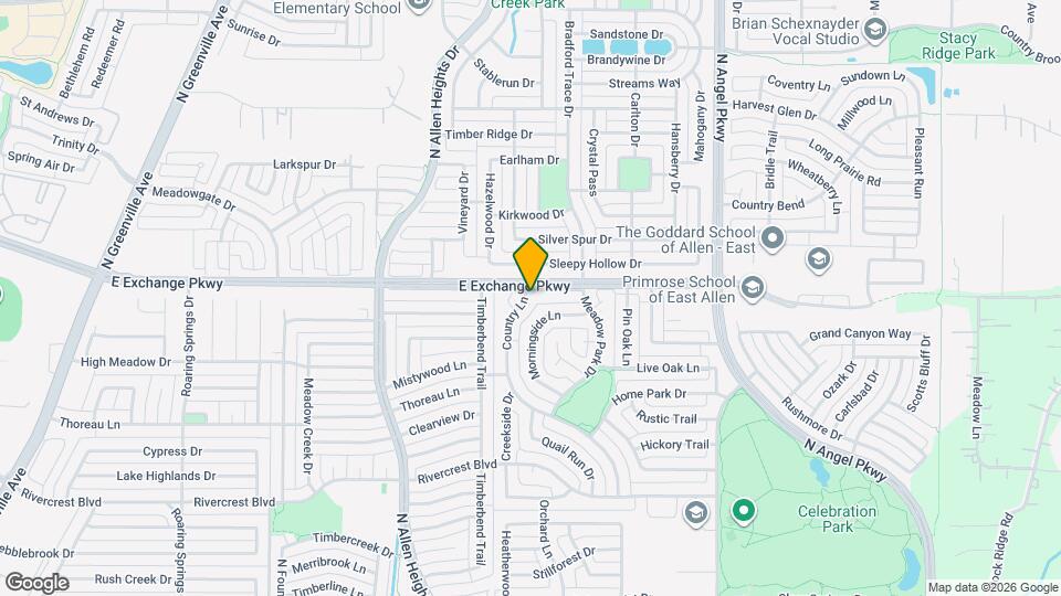 1400 E Exchange Pkwy Map and Location Details