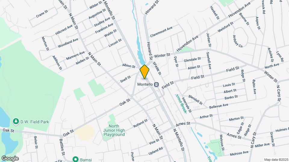 870 N Montello St Map and Location Details