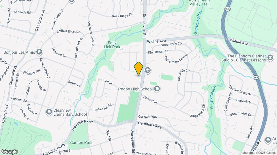 1546 Dranesville Rd Map and Location Details