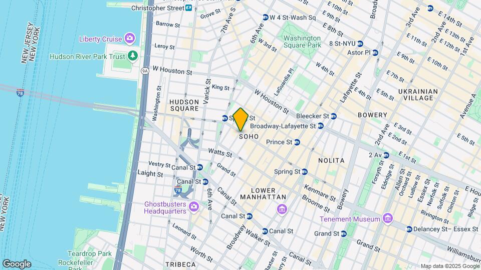178 Spring St Mapa y Detalles de la Ubicación