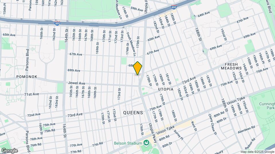 69-14 Fresh Meadow Ln-Unit -1 Map and Location Details