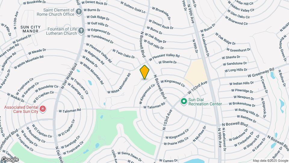 10416 W Prairie Hills Cir Map and Location Details