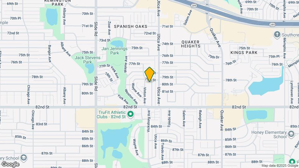 716 Hillshire Ave Map and Location Details