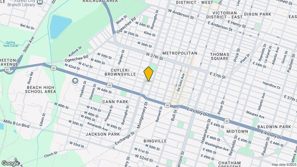 412 W 41st St-Unit -412 W 41st St Unit B Map and Location Details