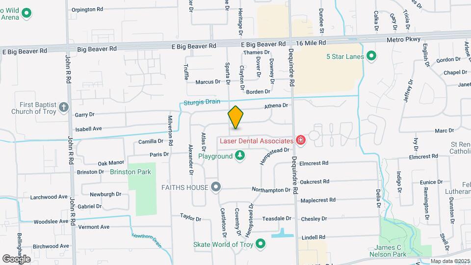 2759 Saratoga Dr Map and Location Details