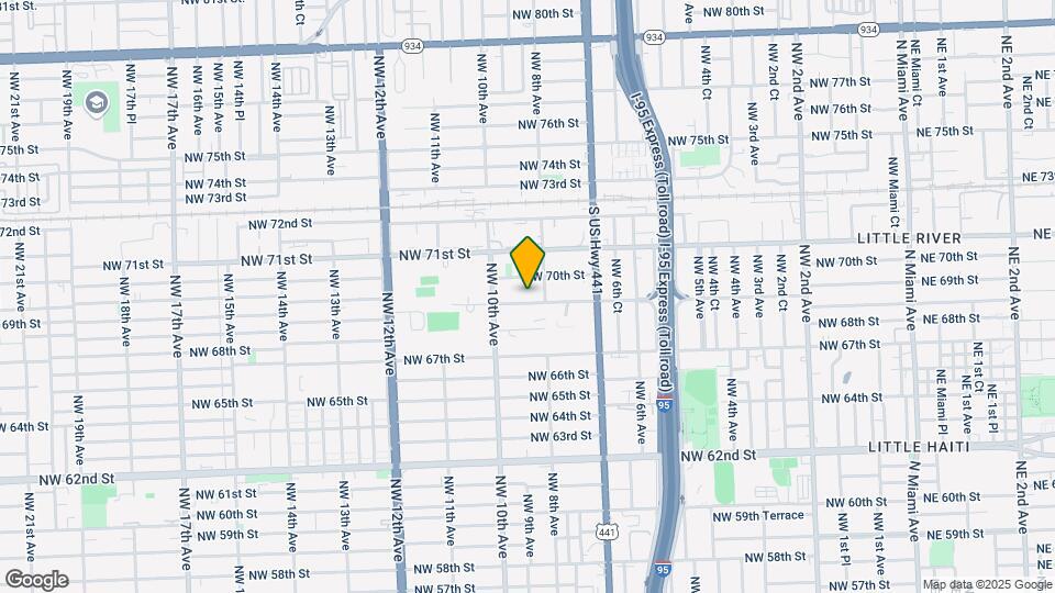 839-851 NW 69th St Map and Location Details
