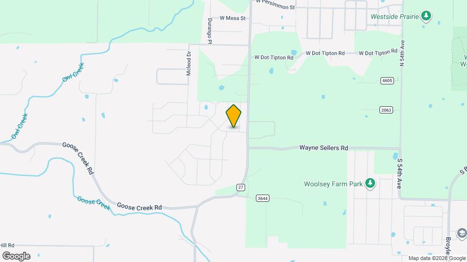 406 W Taverner Xing Map and Location Details