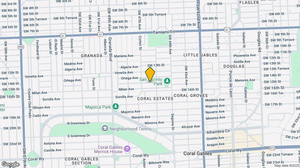 4540 SW 15th St Map and Location Details