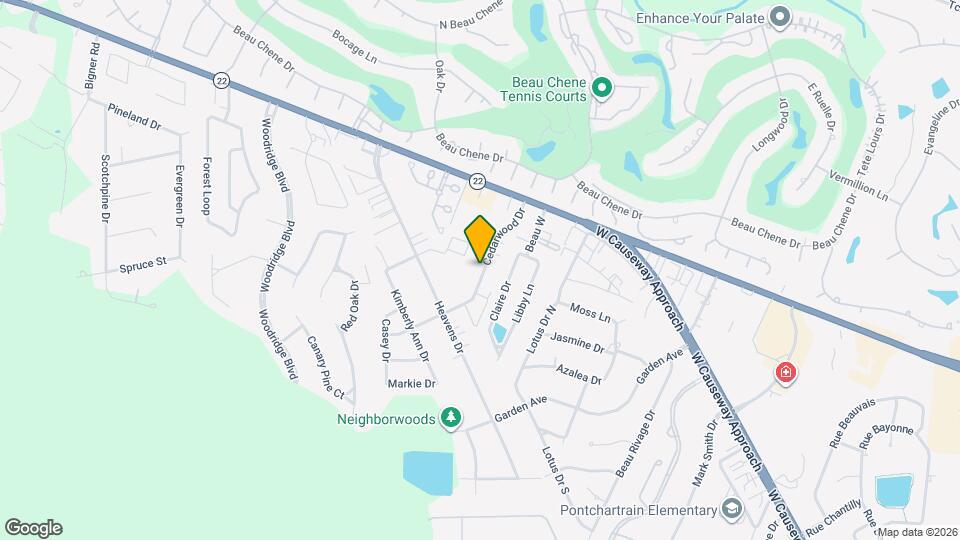 544 Cedarwood Dr, Unit 544 Mapa y Detalles de la Ubicación