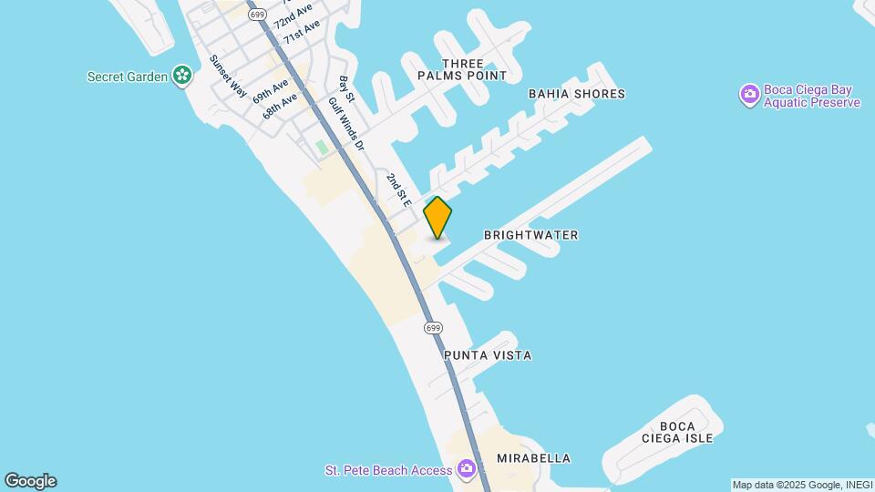 5555 Gulf Blvd Map and Location Details