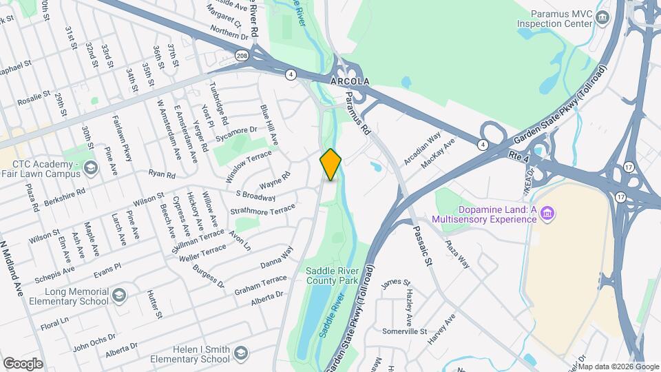 0-17 Saddle River Rd Map and Location Details