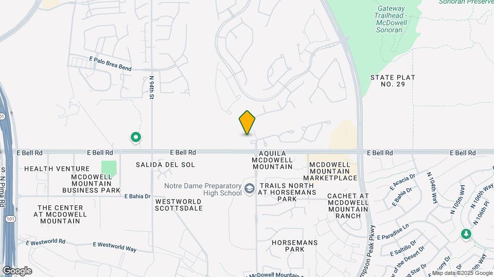 9768 E S Bend Dr Mapa y Detalles de la Ubicación