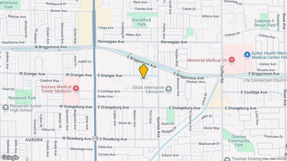 1534 Melrose Ave Map and Location Details