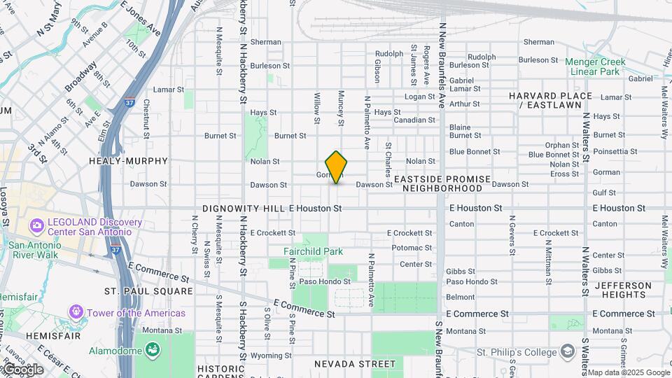 1008 Dawson St Map and Location Details