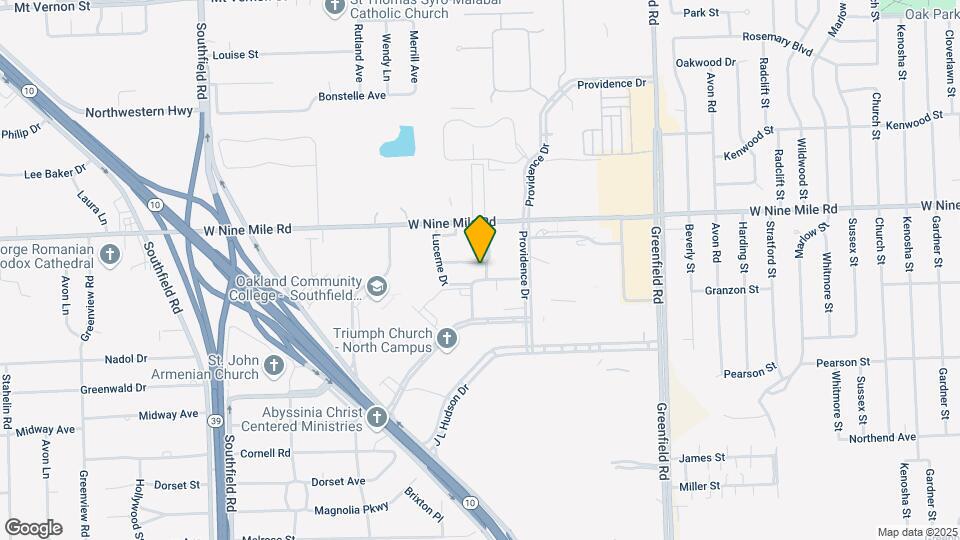 22350 Lucerne Dr Map and Location Details