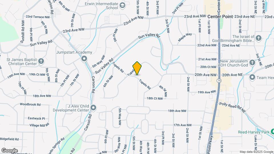 504 Tupelo Rd Map and Location Details