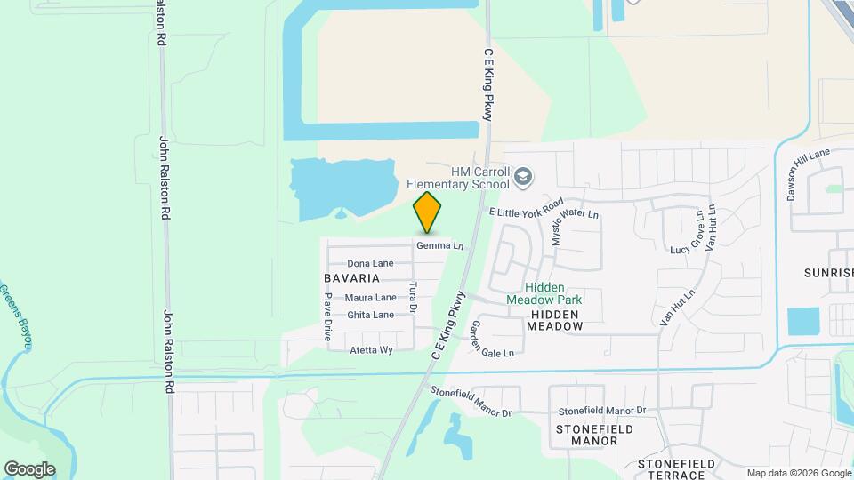 12419 Gemma Ln Map and Location Details