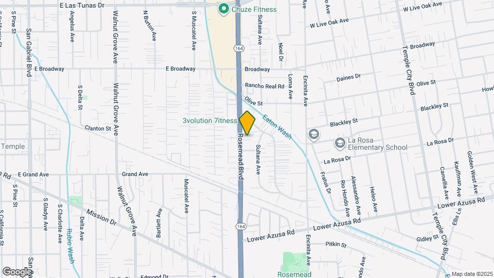5122 Rosemead Blvd Map and Location Details